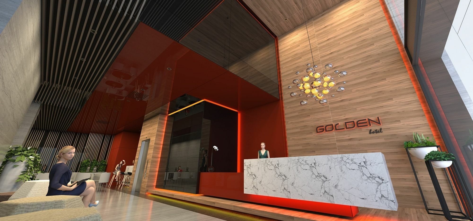 Golden Hotel На Транг Екстериор снимка
